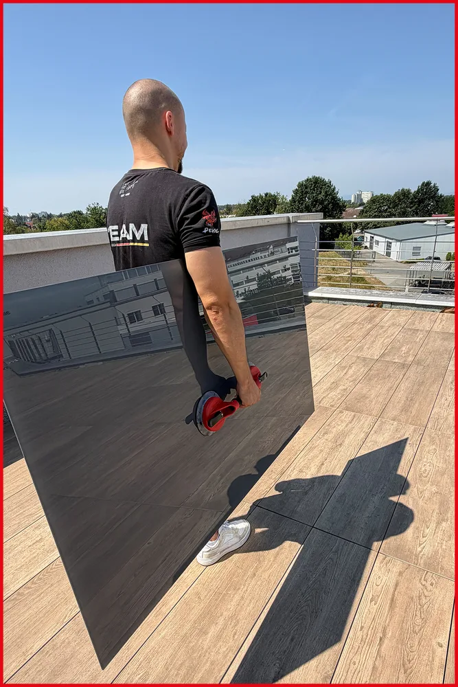 Dvojitý prísavný držiak,80kg, dvojitá kĺbová hlava KS Tools 140.1008