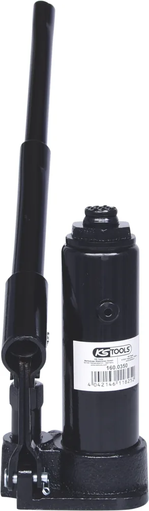 Hydraulický fľaškový zdvihák, nosnosť 2 tony KS Tools 160.0350
