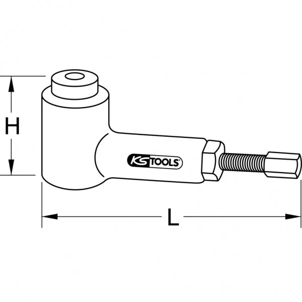 Hydraulický lis, 8 t KS Tools 640.0160