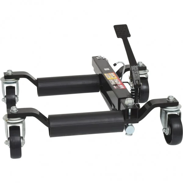 Hydraulický polohovací vozík pod koleso, plastové valčeky, 228 mm KS Tools 160.0412