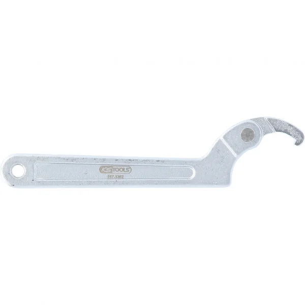Kĺbový hákový kľúč s nosom, 30–200 mm KS Tools 517.1399