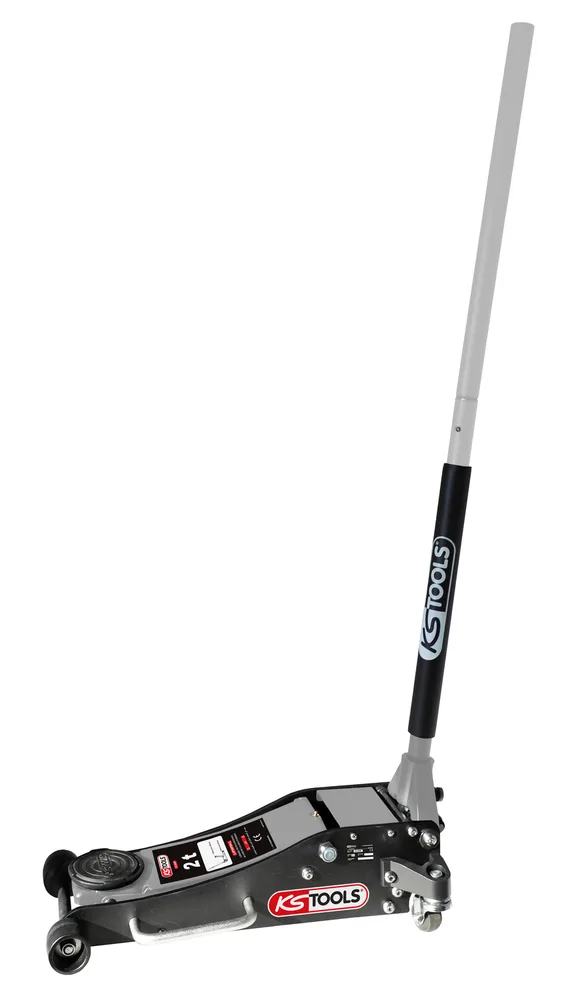 Kompaktný hydraulický zdvihák z hliníka a ocele s nosnosťou 2 t KS Tools 161.0365F