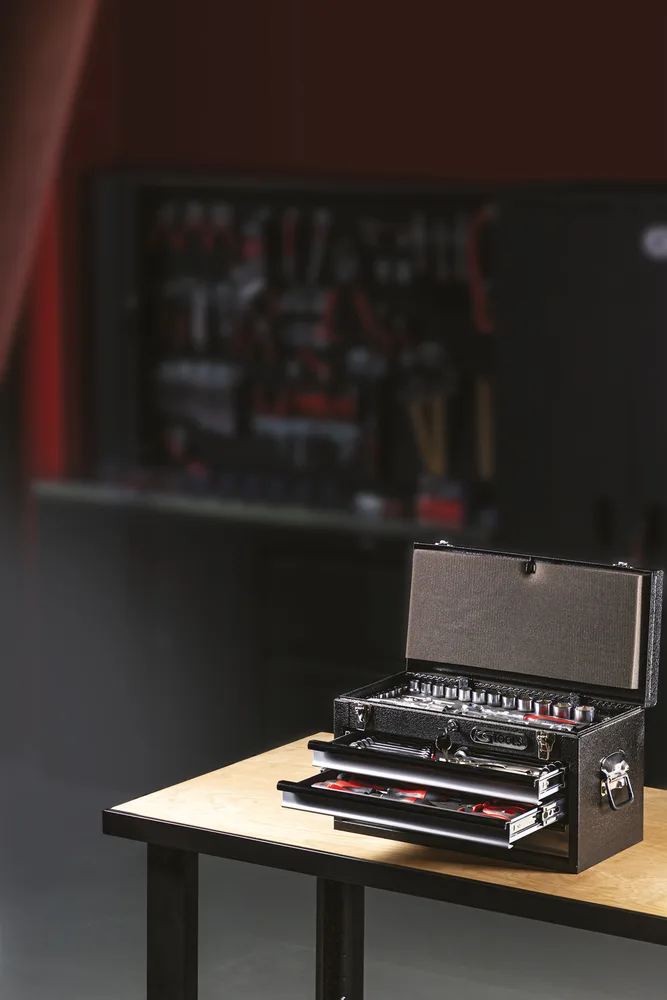 Kompletná súprava náradia ULTIMATE v 3 zásuvkách a podnose, 114-dielna KS Tools 922.0100
