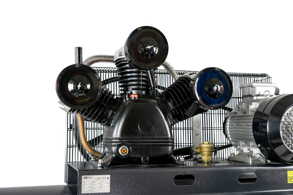 Kompresor s nádržou 500 l – 10 bar – 10 HP – 380 V trojfázové napájanie KS Tools 165.0807F
