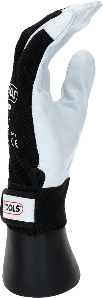 Kožené pracovné rukavice Perfect Grip L, pár KS Tools 310.5031