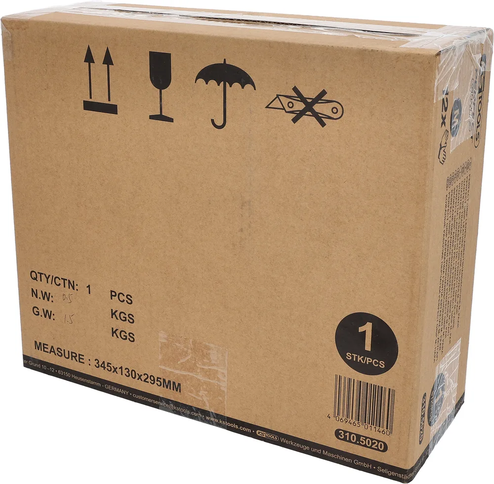 Kožené pracovné rukavice Perfect Grip M, 12 párov KS Tools 310.5020