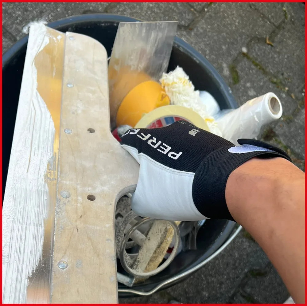Kožené pracovné rukavice Perfect Grip XL, pár KS Tools 310.5041
