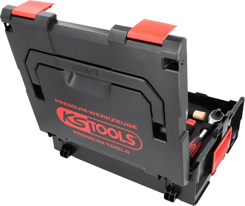 L-BOXX s 1/4"+1/2" súpravou náradia pre elektrikárov, 128-dielna KS Tools 917.6128
