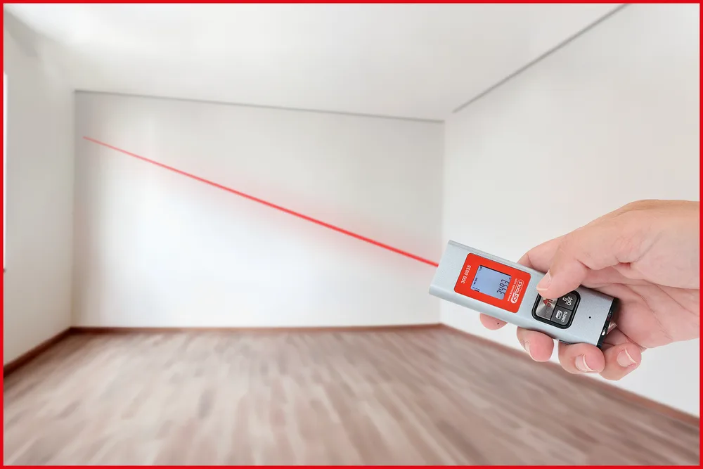 Laserový merač vzdialenosti KS Tools 300.0035