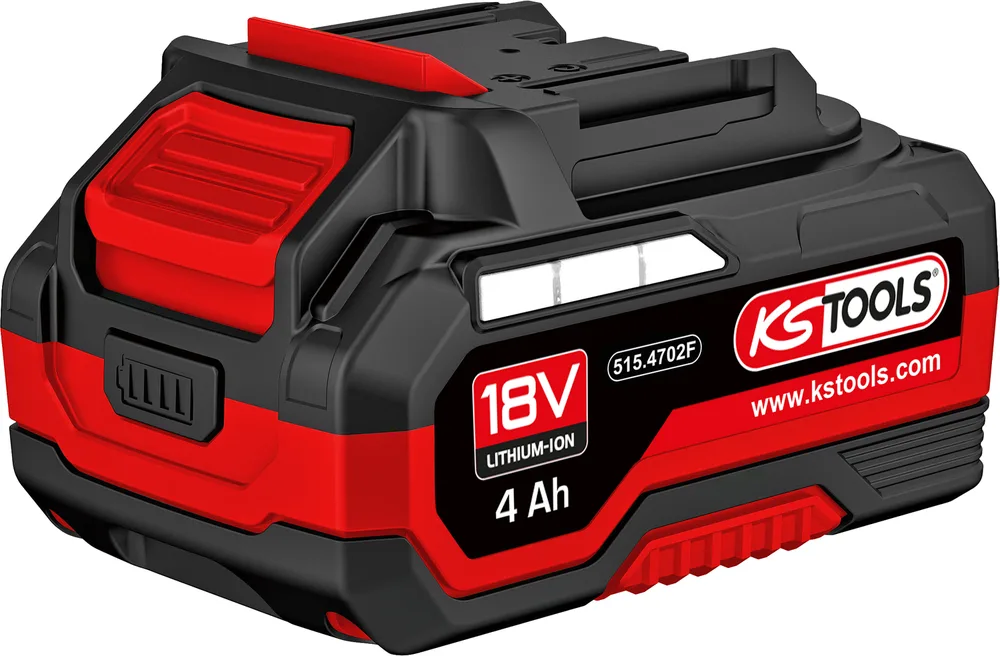 Lítium-iónová batéria 18 V, 4 Ah pre elektrické náradie KS Tools 515.4702F