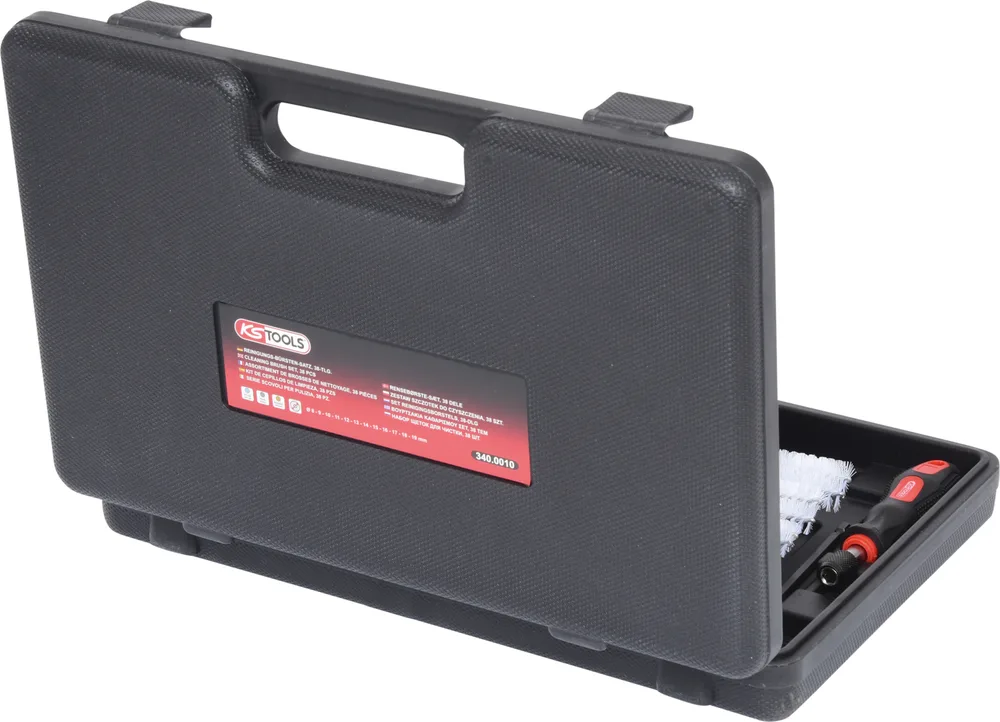 MASTER súprava čistiacich kief, 38-dielna KS Tools 340.0010