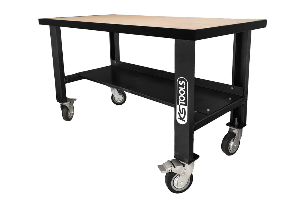 Mobilný pracovný stôl, dĺžka 1,50 m KS Tools 865.0155F