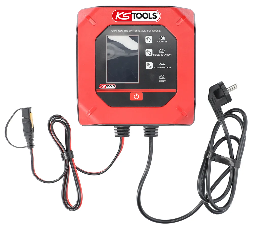 Nabíjačka batérií 12/24 V, 15 A/7,5 A KS Tools 550.1775