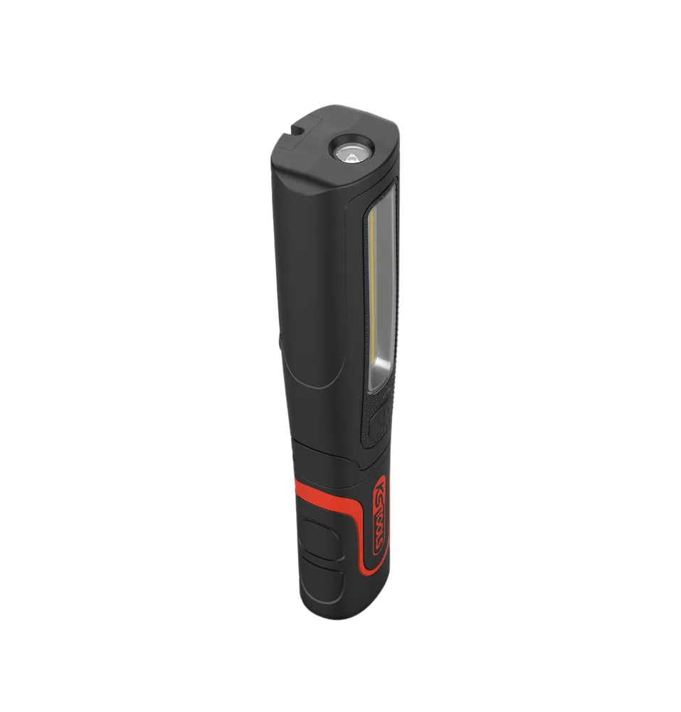 Nabíjateľné polohovateľné ručné svietidlo, 600 lm KS Tools 150.4326F