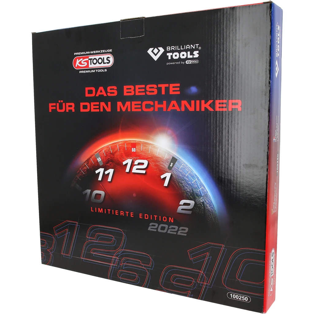 Nástenné hodiny 2022 KS Tools 100250