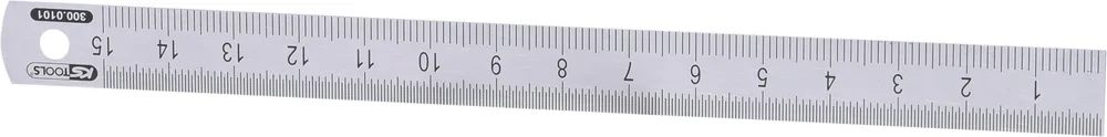 Ohybné oceľové pravítko, 150 mm KS Tools 300.0101