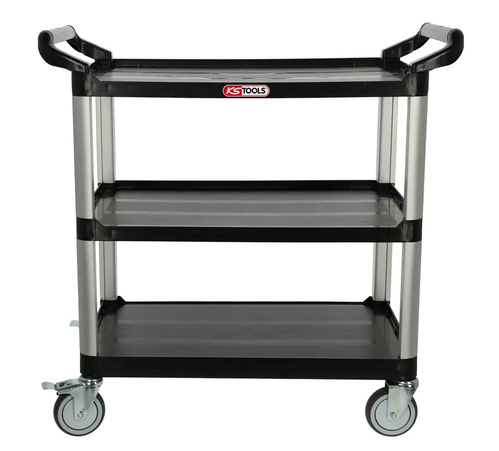 Otvorený dielenský vozík s 3 policami KS Tools 890.0025F