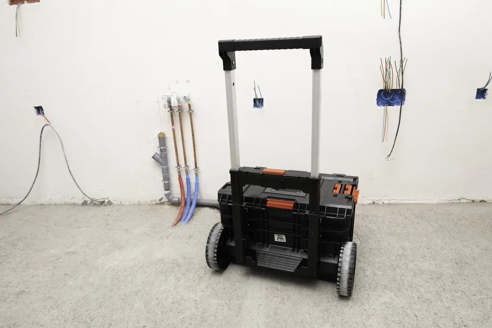 Prepravný box SCM na vozíku KS Tools 850.0381F