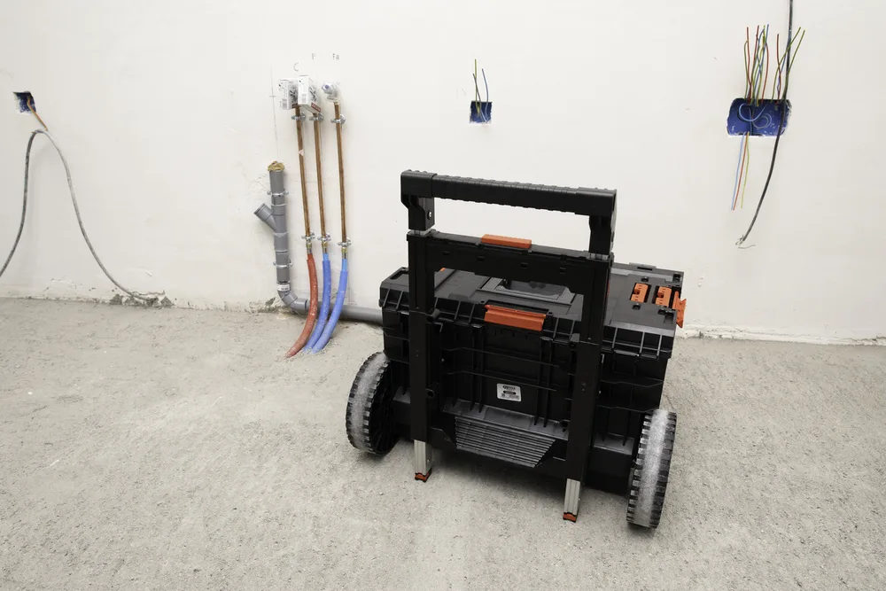 Prepravný box SCM na vozíku KS Tools 850.0381F