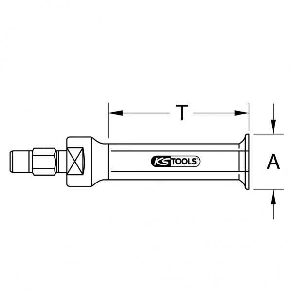 Presný vnútorný sťahovák, 70–115 mm KS Tools 660.0128