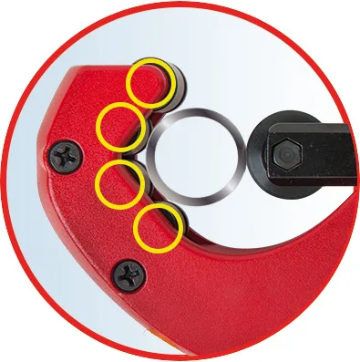 Rezač rúr 3–38 mm, teleskopický, 165 mm KS Tools 103.5010