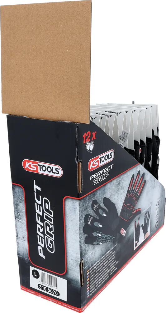 Rukavice pre mechanikov Perfect Grip L, 12 párov KS Tools 310.5070