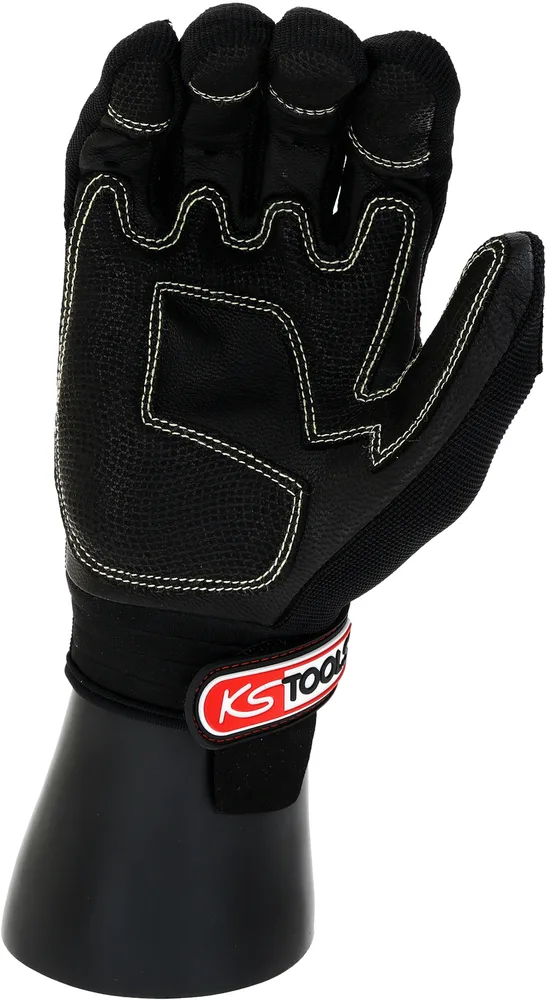 Rukavice pre mechanikov Perfect Grip M, zosilnené, pár KS Tools 310.6021