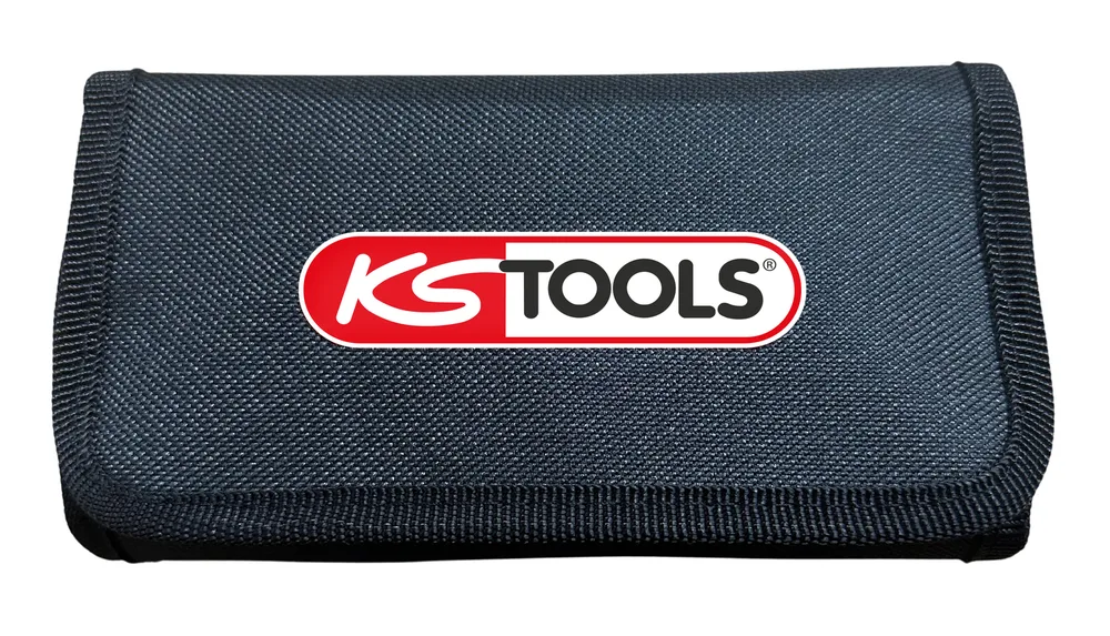 Sada 1/4'' nástavcov pre rázové skrutkovače s držiakom na nástavce, 31 dielov KS Tools 515.2303F