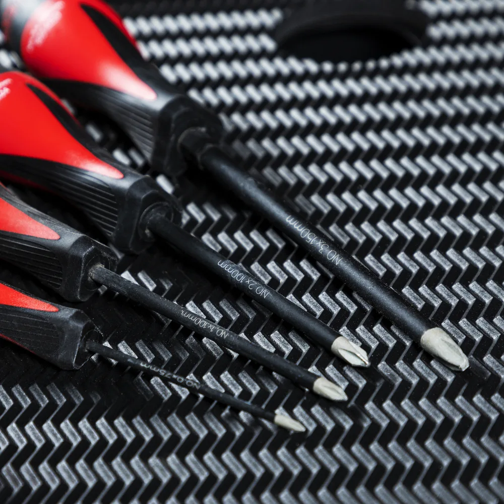 Sada 8 skrutkovačov ULTIMATEgrip, ploché – PH KS Tools 922.6420