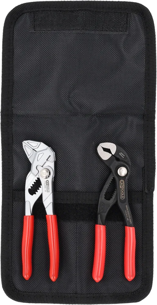 Sada mini klieští a klieští na vodné čerpadlá, 2-dielna KS Tools 115.2025