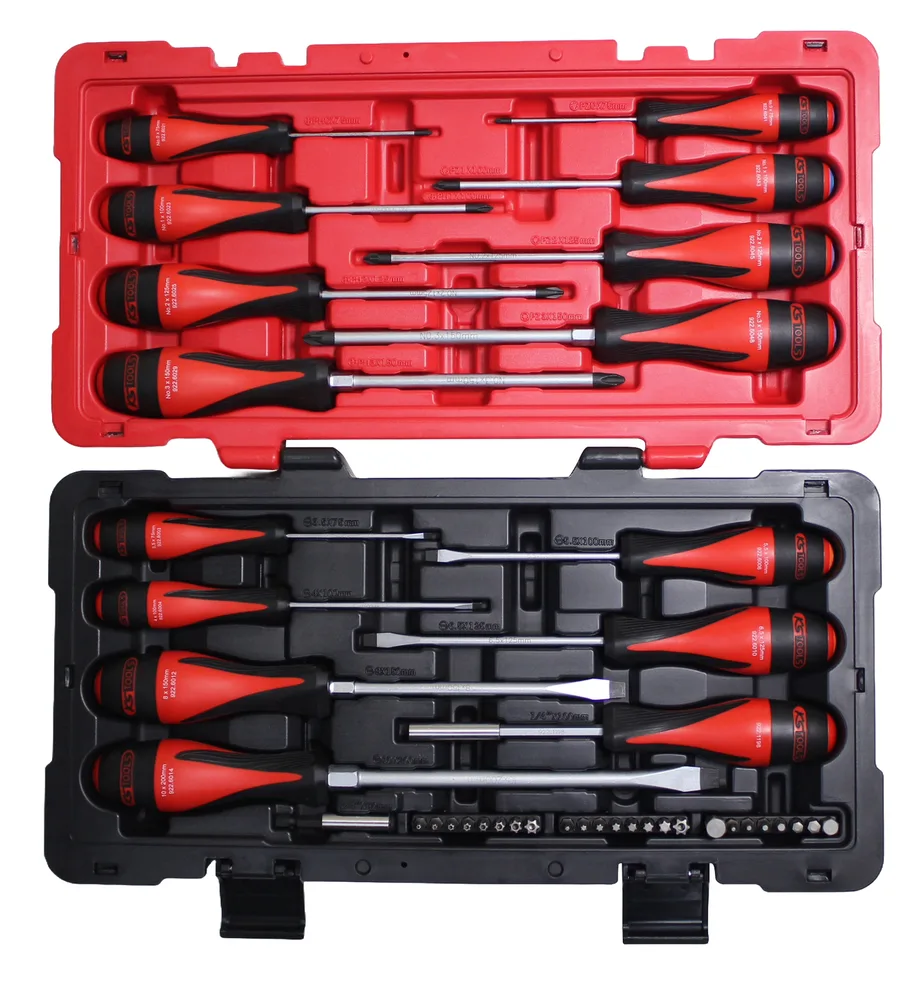 Sada skrutkovačov ULTIMATE a skrutkovacích nástavcov 1/4'', 40 dielov KS Tools 922.6001F