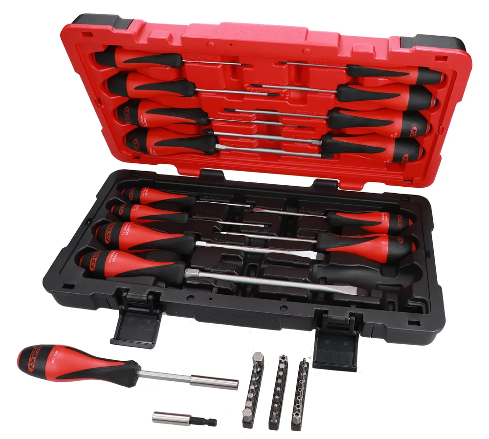 Sada skrutkovačov ULTIMATE a skrutkovacích nástavcov 1/4'', 40 dielov KS Tools 922.6001F