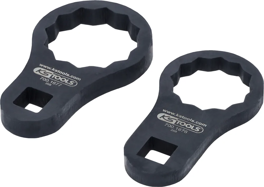 Sada špeciálnych kĺbových kľúčov 1/2", 2-dielna KS Tools 700.1675