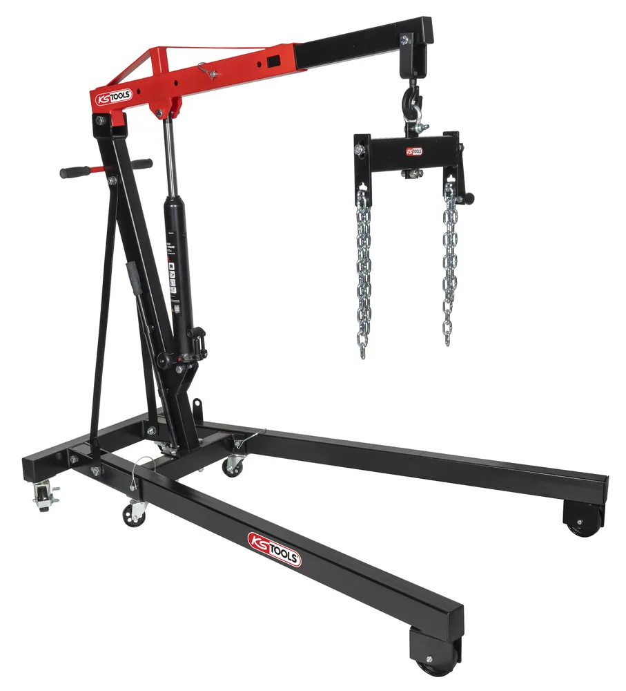 Skladací mobilný žeriav, 2 t KS Tools 162.0020