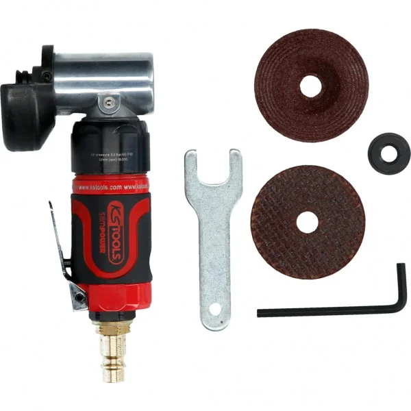 SlimPOWER mini pneumatická tyčová brúska, krátka KS Tools 515.5550