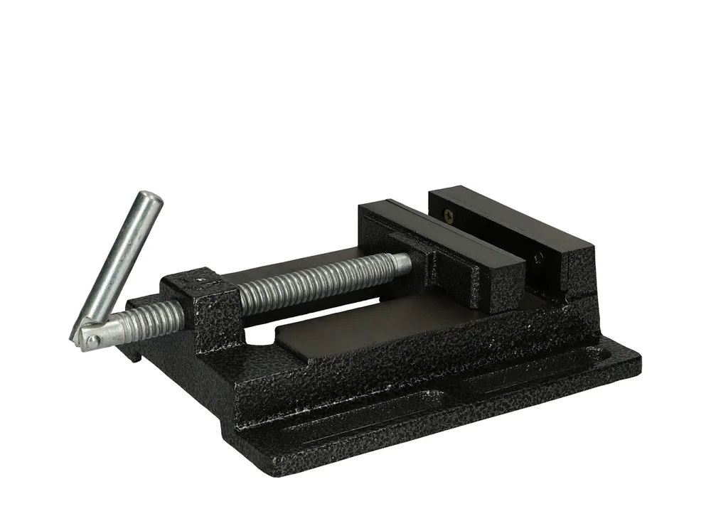 Strojový zverák 100 mm s roztvorením 80 mm pre stĺpové vŕtačky 500.8452 a 500.8453 KS Tools 500.8456