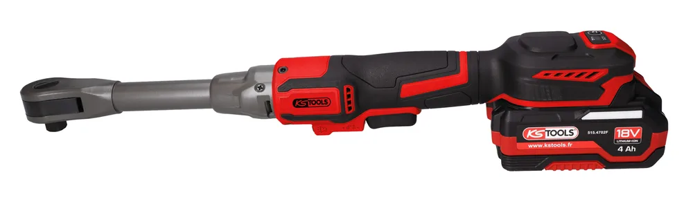 Súprava akumulátorovej račne 1/2" 18 V s 2 akumulátormi a nabíjačkou KS Tools 515.4740F