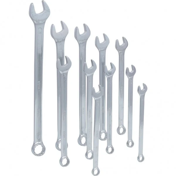 Súprava dvojitých očkových kľúčov, 11-dielna, 12–24 mm KS Tools 517.1505
