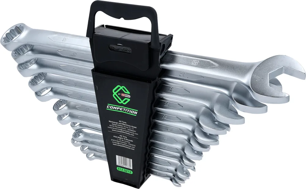 Súprava extra dlhých očkových kľúčov COMPETITION 8–19 mm, 12-dielna KS Tools 512.0212