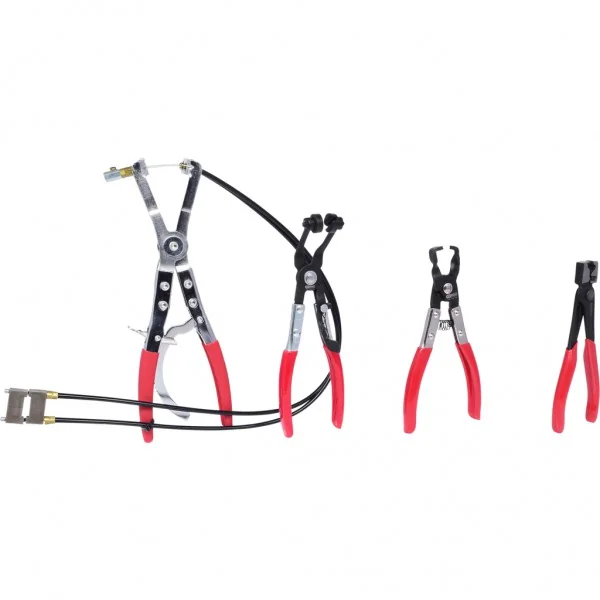 Súprava klieští na hadicové spoje pre motorové vozidlá, 4-dielna KS Tools 115.1104