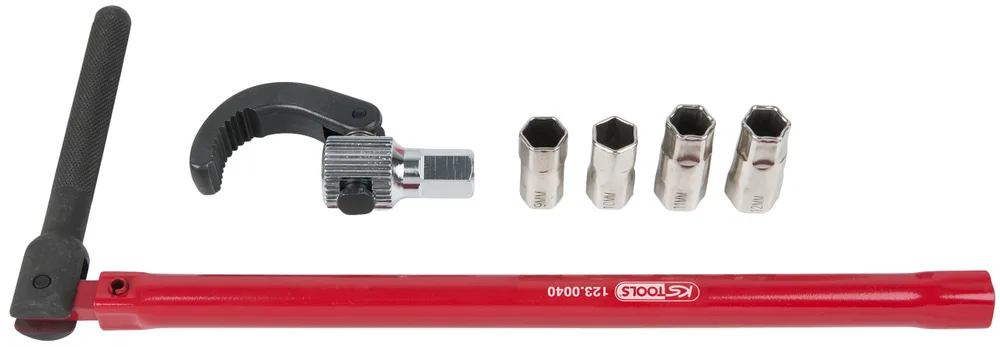 Súprava kľúčov na matice stojanových batérií, 6-dielna KS Tools 123.0040