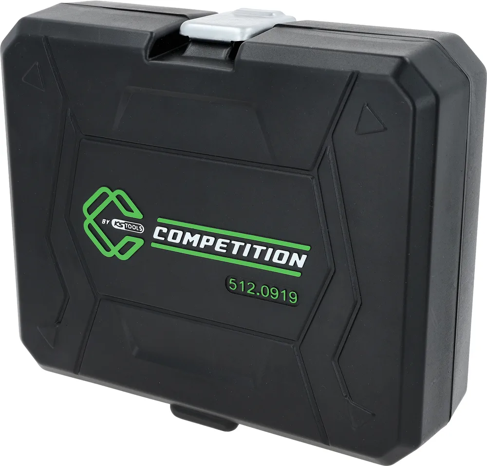 Súprava krátkych šesťhranných rázových hlavíc COMPETITION 1/2", 19-dielna KS Tools 512.0919