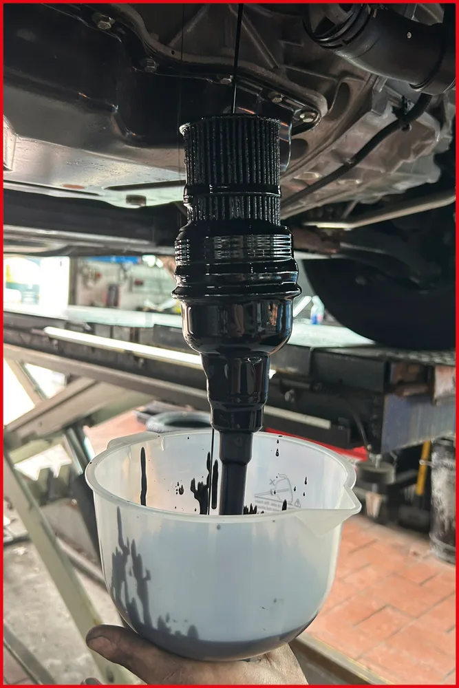 Súprava lievika na zachytávanie oleja s predĺžením 3/8", 5-dielna KS Tools 150.9005