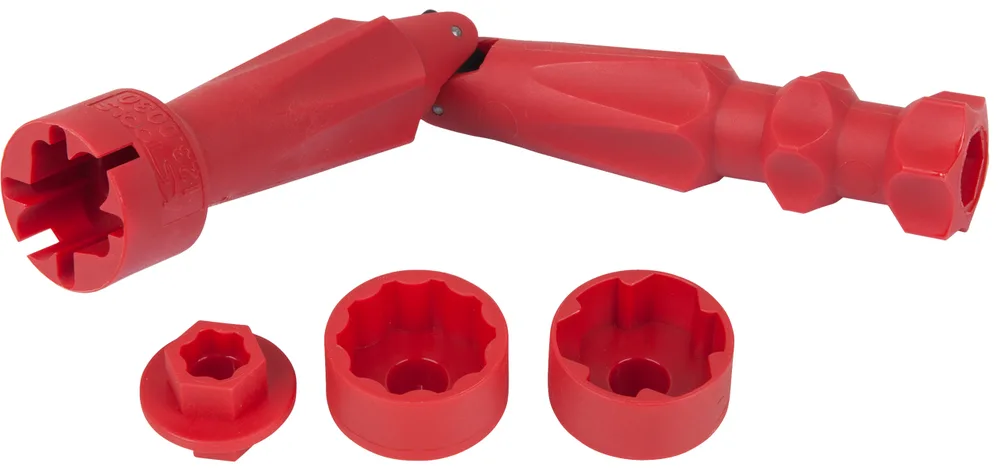 Súprava montážnych kľúčov na sedlo WC, 4-dielna KS Tools 123.0035