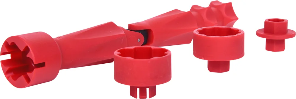 Súprava montážnych kľúčov na sedlo WC, 4-dielna KS Tools 123.0035