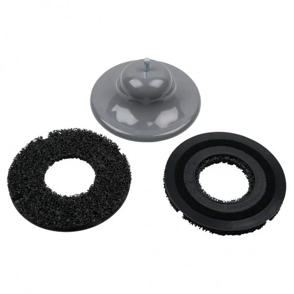 Súprava na čistenie nábojov kolies, Ø 200 mm, vnútorný Ø 85 mm, 3-dielna KS Tools 100.4090