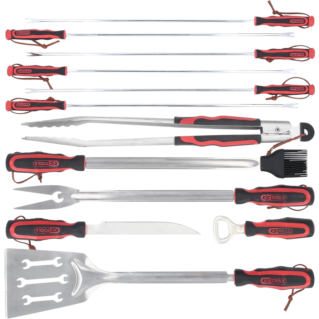 Súprava na grilovanie, 12-dielna KS Tools 100088