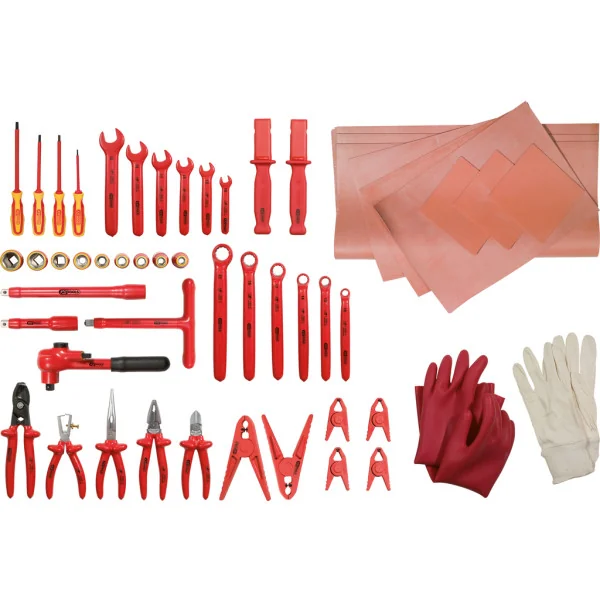 Súprava náradia pre profesionálnych elektrikárov KS Tools 117.1820