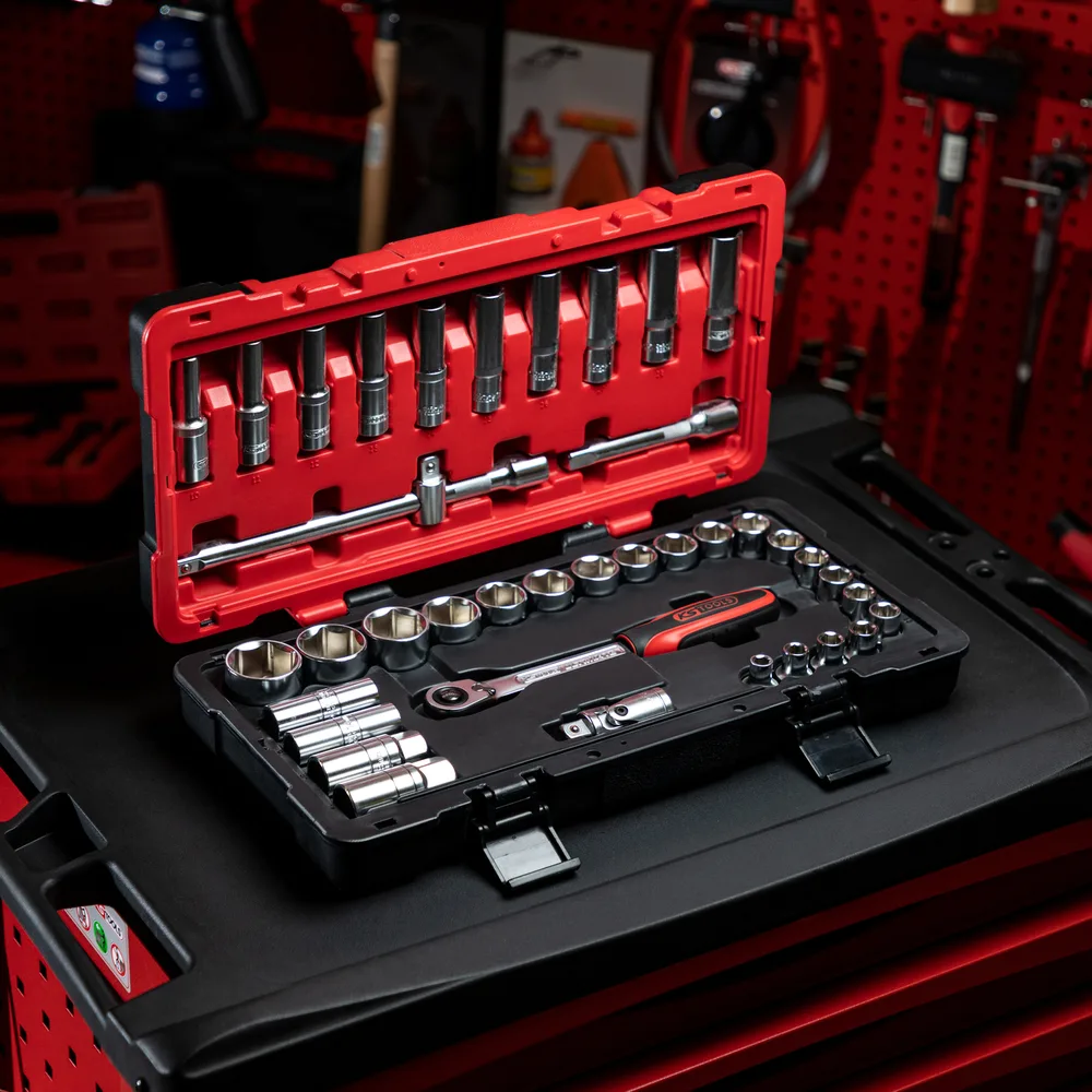 Súprava nástrčných hlavíc a príslušenstva ULTIMATE 1/2", 39-dielna KS Tools 922.0639