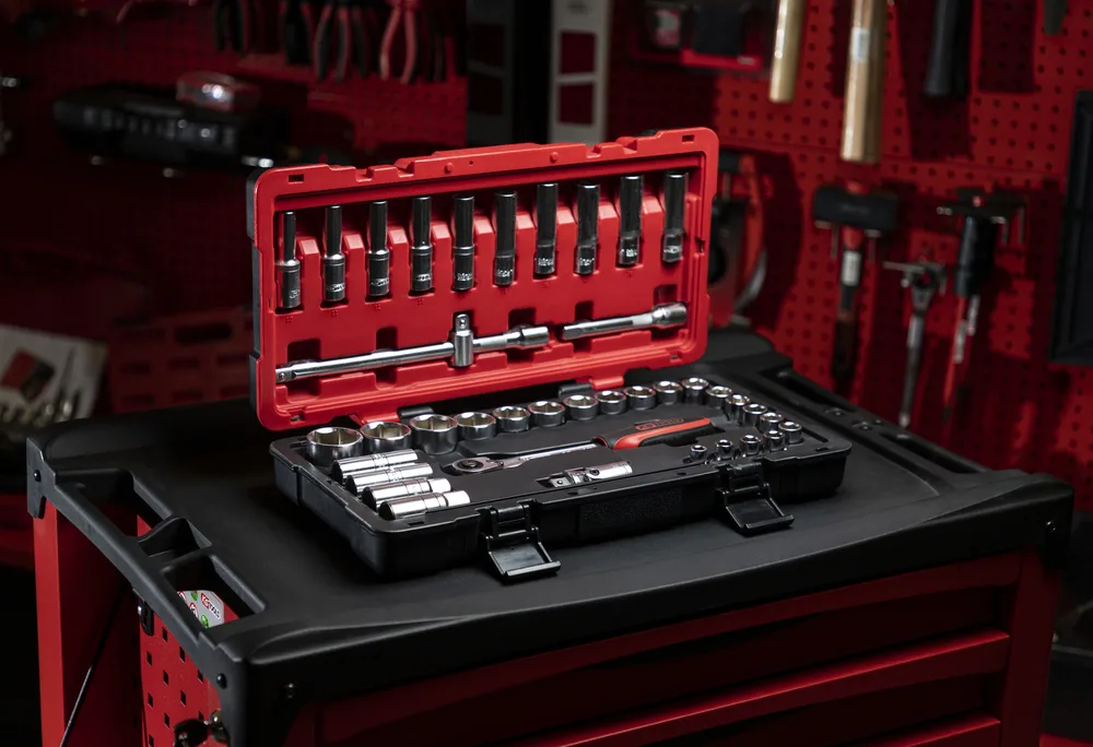 Súprava nástrčných hlavíc a príslušenstva ULTIMATE 1/2", 39-dielna KS Tools 922.0639